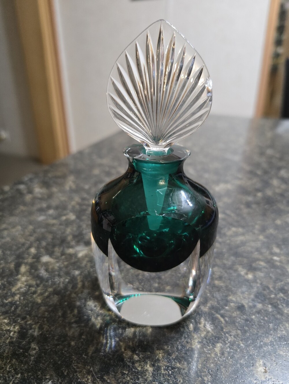 Rare Vintage Glass Perfume Bottle